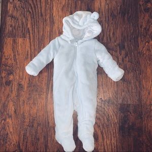 Blue Bear pajama onesie for the winter SZ 6-9mnth